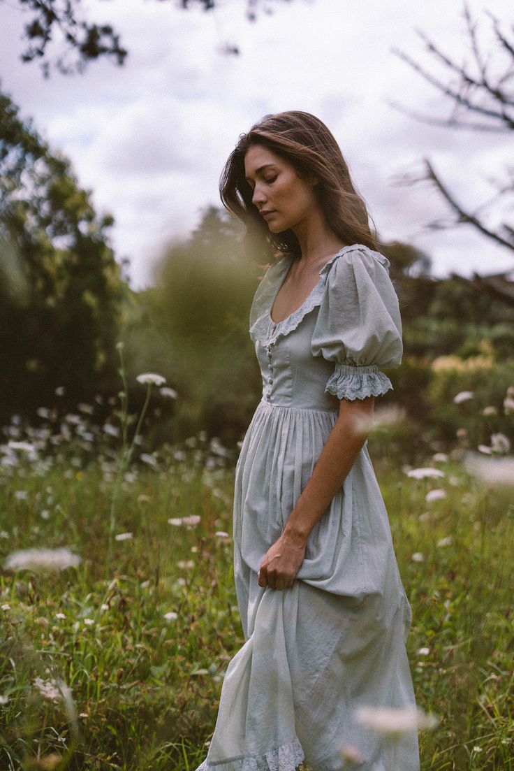 THE AUDREY DRESS WITH SHORT SLEEVES IN SEAFOAM – Kara Thoms Boutique Light Blue Summer Dress, Head Turning Dress, Audrey Dress, Blue Summer Dresses, Dress With Short Sleeves, Foto Poses, A Dress, Feminine Style, Modest Fashion