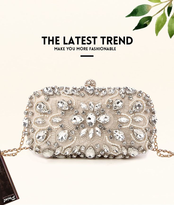 Beaded Clutch Bag Diamond Rhinestone – Luxy Moon Embellished Rectangular Clutch For Banquets, Embellished Rectangular Clutch For Banquet, Rectangular Clutch With Rhinestones For Banquet, Chic Crystal Evening Bag For Weddings, Crystal Evening Bag With Bling For Party, Rectangular Clutch For Banquet, Crystal Bling Evening Bag For Party, Glamorous Crystal Clutch For Party, Party Clutch With Rhinestones