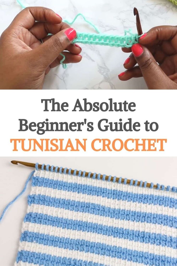 the absolute beginner's guide to turkish crochet, with text overlay