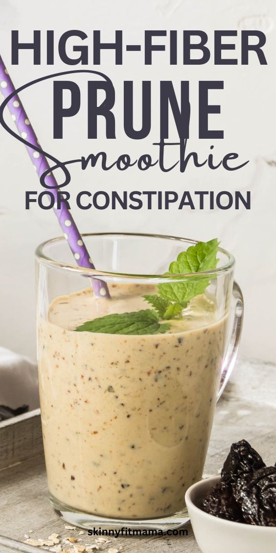 Prune Smoothie For Constipation High Fiber Fruit Smoothie, Potassium Smoothie Recipes, Post Surgery Smoothie, Fiber Rich Smoothie Recipes, High Fiber Juice Recipes, High Fiber Shakes, Beast Blender Smoothie Recipes, High Fiber Smoothie Recipes, High Fiber Smoothies For Constipation