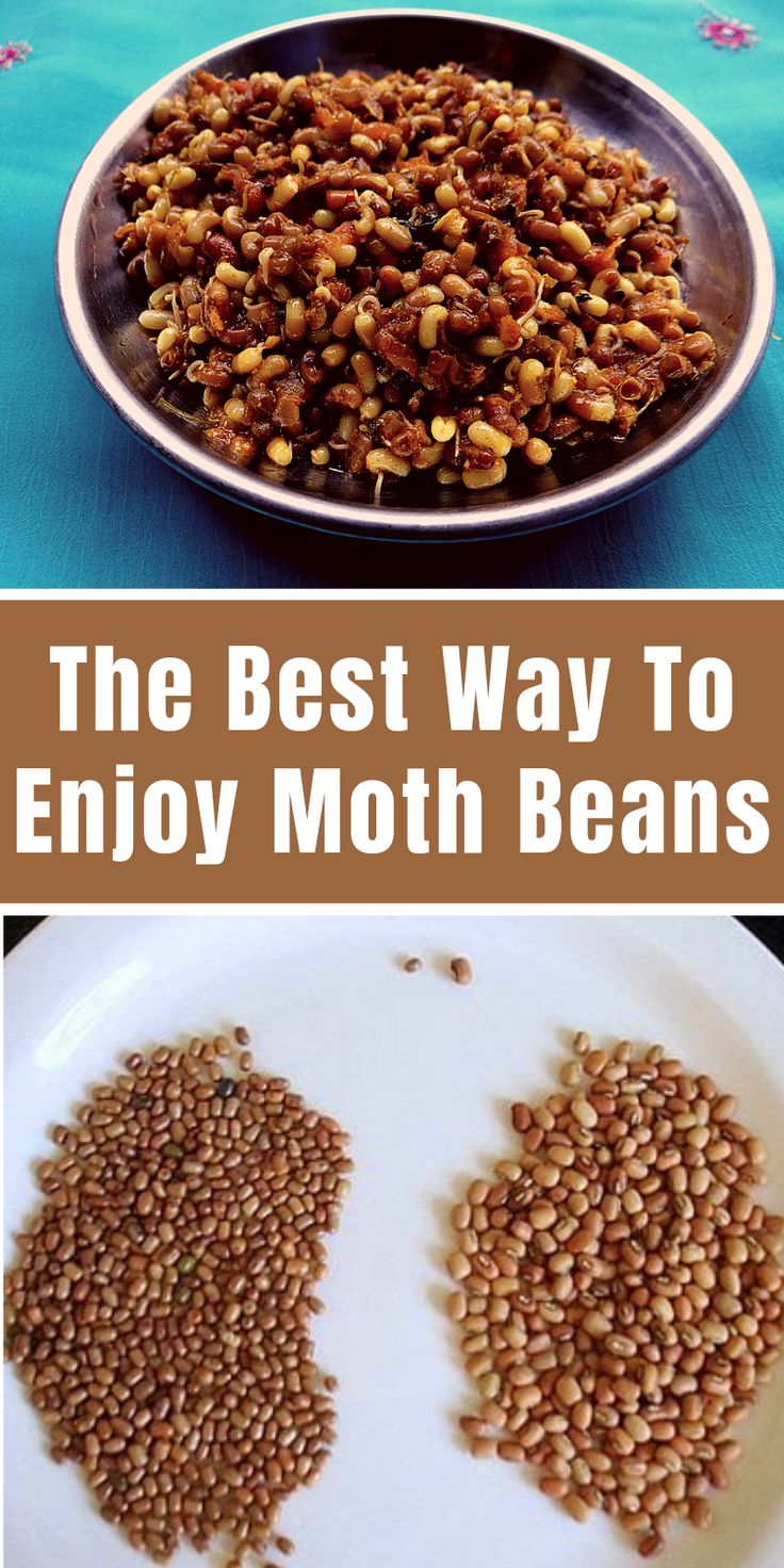 the best way to enjoy moth beans is by eating them for lunch or dinner, and then using it as an appetizer