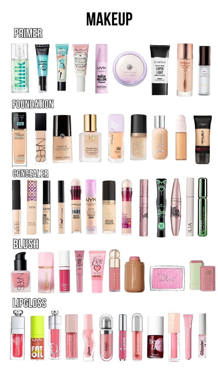 Individual Makeup Products, 17 Makeup Brand, Good Makeup To Buy, Makeup Trendy Products, Make Up Must Haves Products 2023, Makeup Brand Recommendations, Clean Girl Makeup Products Drugstore, Starter Makeup Products, Best Makeup Products For Natural Look