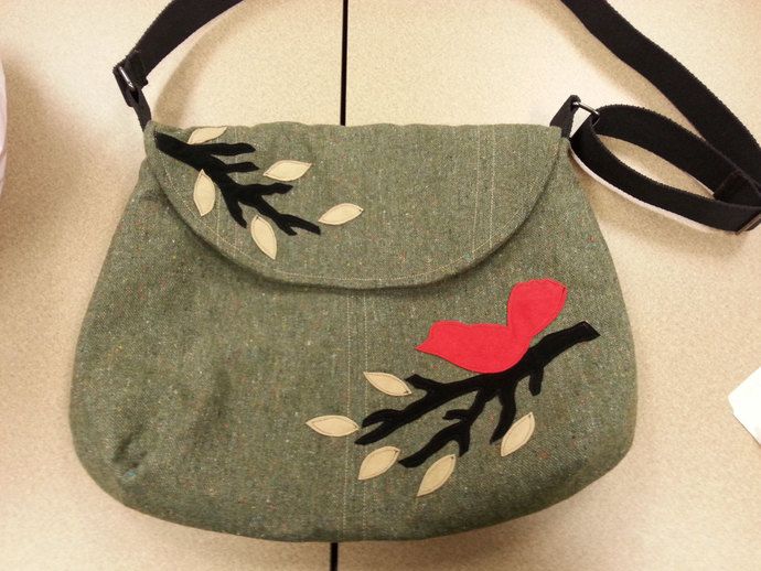 Pdf Pattern Bird Appliques, Diy Handbag Patterns, Bird Applique, Applique Tutorial, Large Handbag, Diy Handbag, Handbag Pattern, Sewing Class, Cover Page