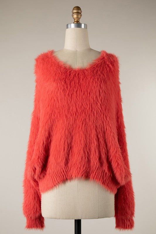 Stay cozy and stylish this fall with our Eyelash Fuzzy Sweater. Made from soft, fuzzy knit material, this unique sweater will keep you warm and on trend. Perfect for any occasion, it's the perfect addition to your fall wardrobe! SKU:2302 FABRIC: 100% Nylon COLOR: Strawberry Unique Sweater, Unique Sweaters, Fuzzy Sweater, Knitting Materials, Fall Wardrobe, Stay Cozy, Eyelashes, Knitting, Wardrobe