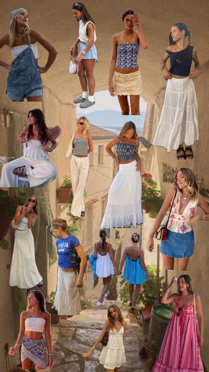 European Summer Outfits Italian Aesthetic Outfit, European Outfits Summer, European Fashion Summer Italy, Summer Outfits Europe, Europe Outfits Summer, Egypt Outfits, Italy Summer Outfits, March Outfits, European Outfits