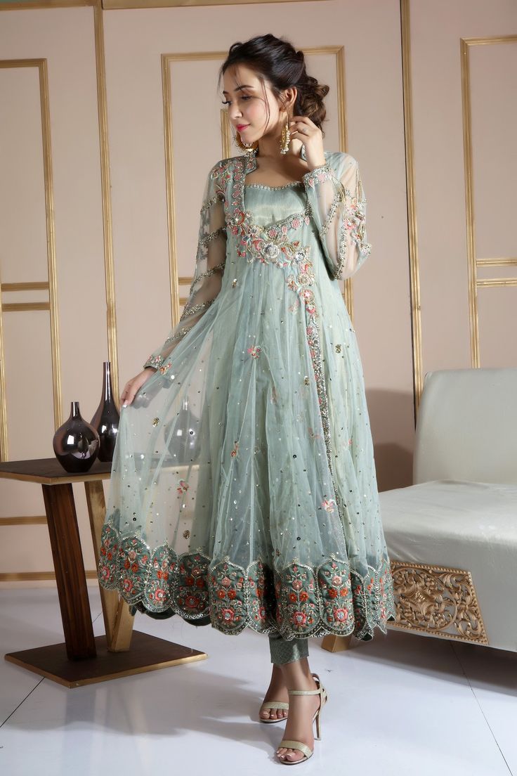 Adora | Pakistani Designer Outfit | Sarosh Salman Dresses For Women Indian, Indian Dresses For Girls, Formal Dresses For Men, Pakistani Formal Dresses, Pakistani Wedding Outfits, Pakistani Fashion Party Wear, Womens Wedding Dresses, Girls Formal Dresses, Indian Bridal Fashion