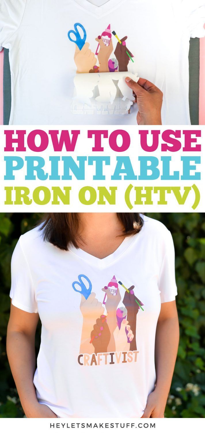 an iron on t - shirt with the words how to use printable iron on it