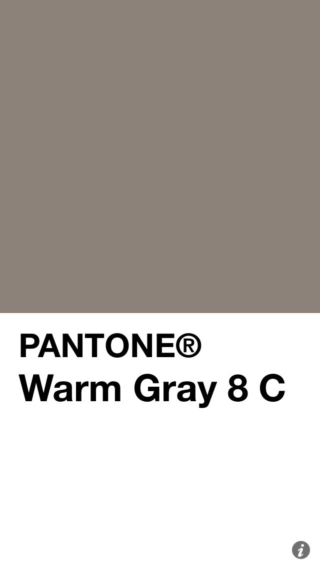 the pantone warm gray 3c color is shown in front of a white background