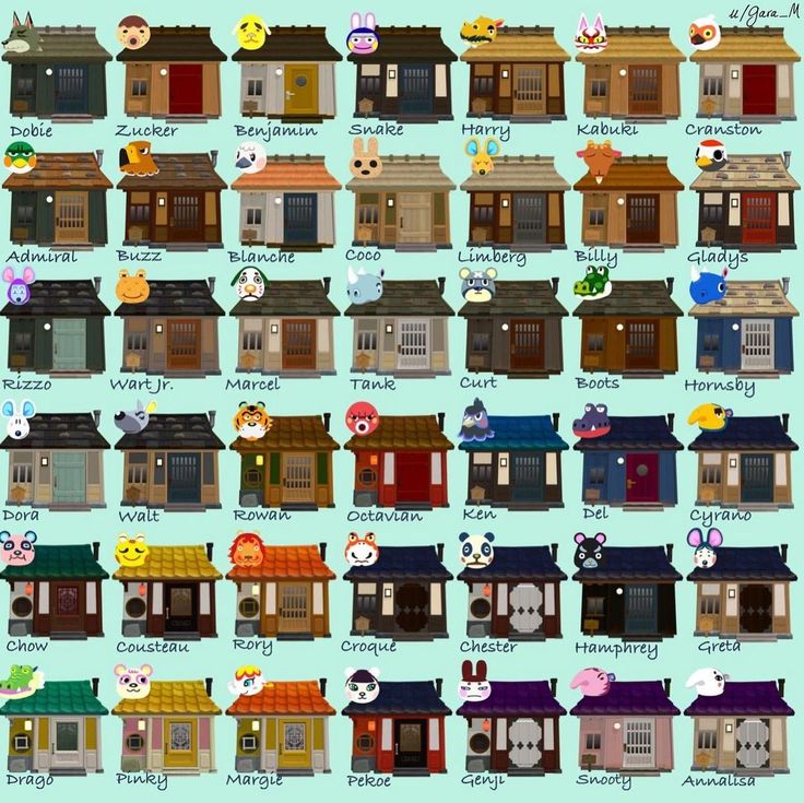 an image of different types of houses in the game mario's house and luigi's world