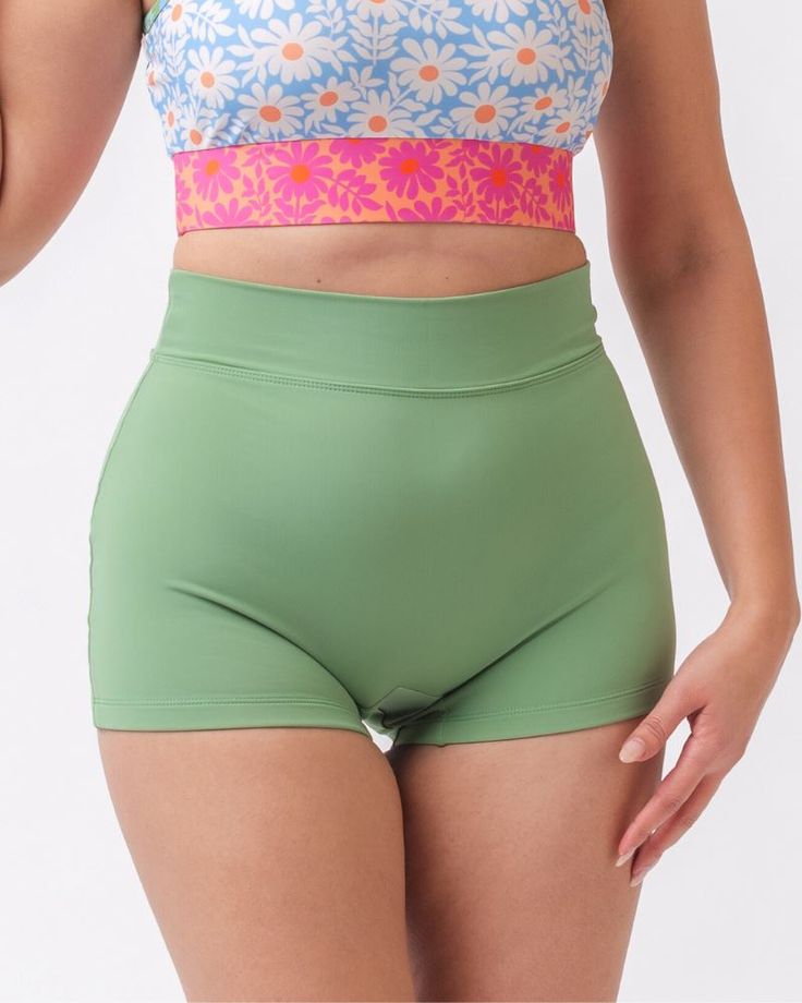 If you're looking for a bottom option with more coverage, you've arrived! Featuring a high waist with seamless front & comfortable leg openings, these Basil High-Waist Boy Shorts go from swim to bike and beyond. Available in XXS-4X80% nylon, 20% spandexFull 100% polyester liningProvides UV 50+ protectionResponsibly made in Vietnam A portion of proceeds from this suit goes to bringing clean water to developing countries. Learn how your purchase is giving back. Meet Amina!Chest: 35"Waist: 26"Hips: Plus Jumpsuit, Swimming Swimsuit, Denim Joggers, Curvy Dress, Swim Bottoms, Swimsuit Cover, Plus Dresses, Short Jumpsuit, Boy Shorts