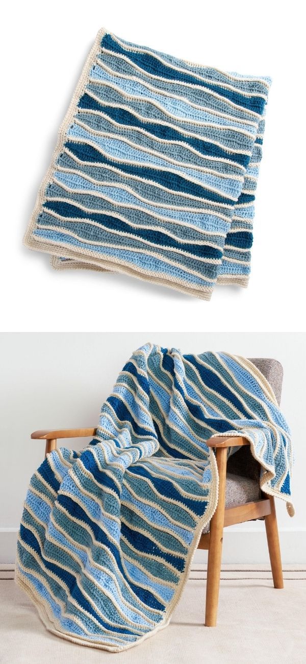 a blanket sitting on top of a wooden chair