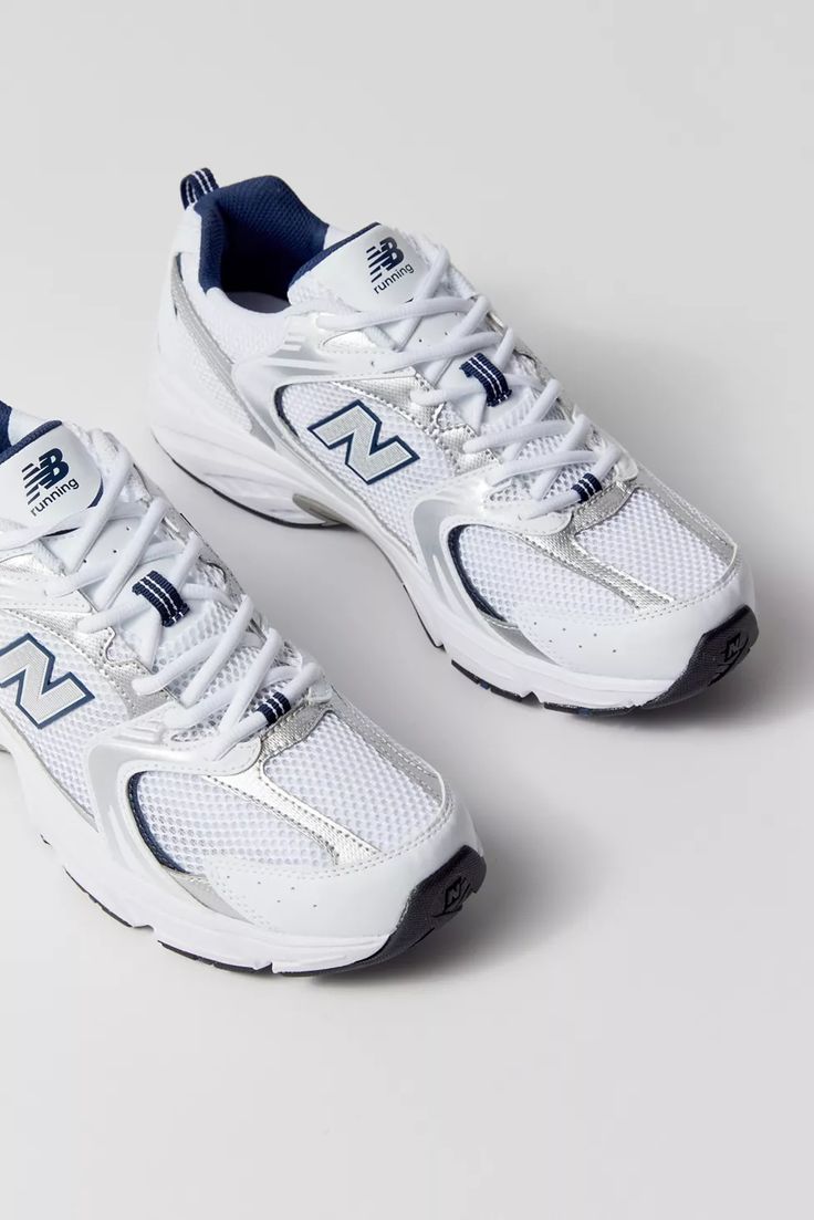 New Balance 530 Sneaker | Urban Outfitters Nb Shoes, Pretty Shoes Sneakers, Best Shoes For Men, Cute Nike Shoes, Cute Sneakers, Cute Nikes, Aesthetic Shoes, New Balance Sneakers, Gym Shoes