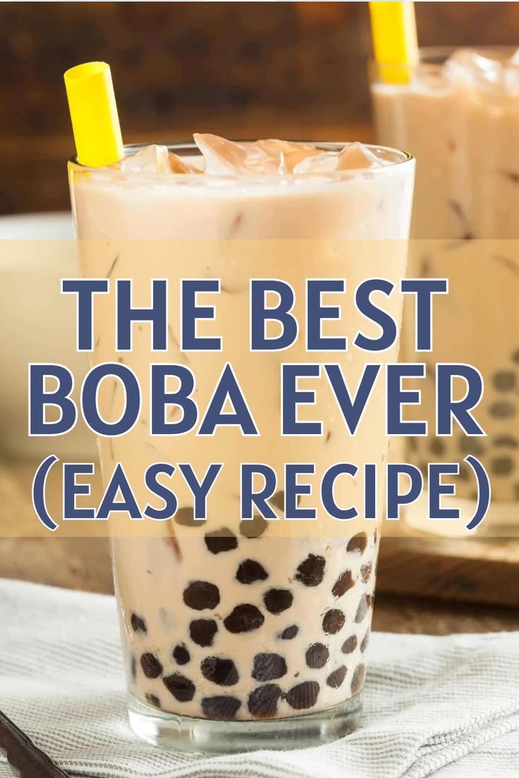 boba tea, bubble tea, milk tea recipes Make Boba At Home, Boba Tea Recipes, Make Boba Tea, Boba Tea At Home, Easy Bubble Tea Recipe, Bubble Tea Diy, How To Make Boba, Boba Bar, Easy Drinks To Make