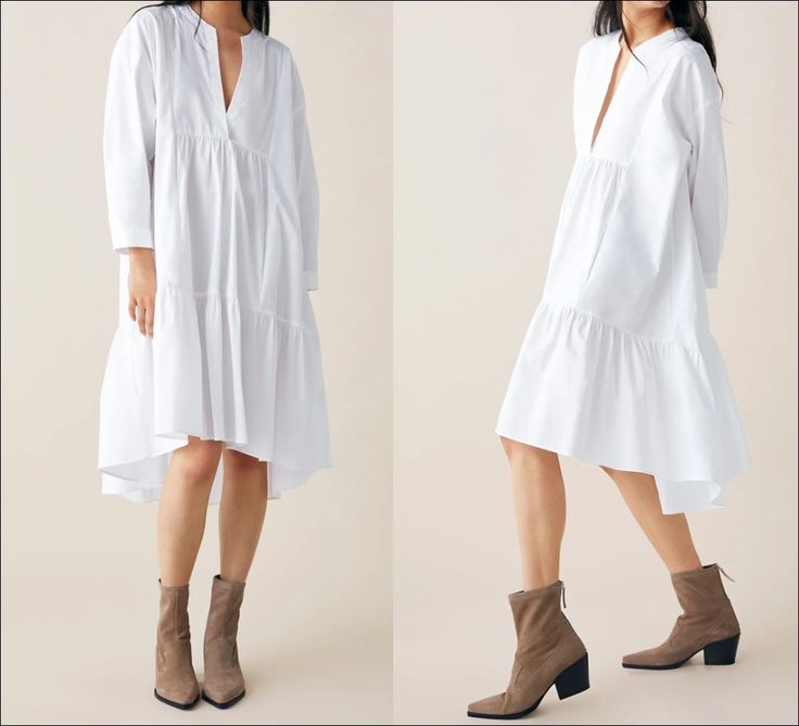 (1) LONG POPLIN DRESS / Asymmetric Hem with Ruffle Trim Long Sleeve Slot C – Ofelya Boutique Long Sleeve Midi Dress With Ruffle Hem For Daywear, Daywear Long Sleeve Midi Dress With Pleated Hem, Long Sleeve Midi Dress With Pleated Hem For Daywear, Fall Daywear Dress With Asymmetrical Hem, Asymmetrical Hem Dresses For Fall Daywear, Long Sleeve Midi Dress With Ruffle Hem For Work, Fall Dresses With Ruffles And Asymmetrical Hem, Fall Long Sleeve Midi Dress With Pleated Hem, Fall Midi Dress With Long Sleeves And Pleated Hem