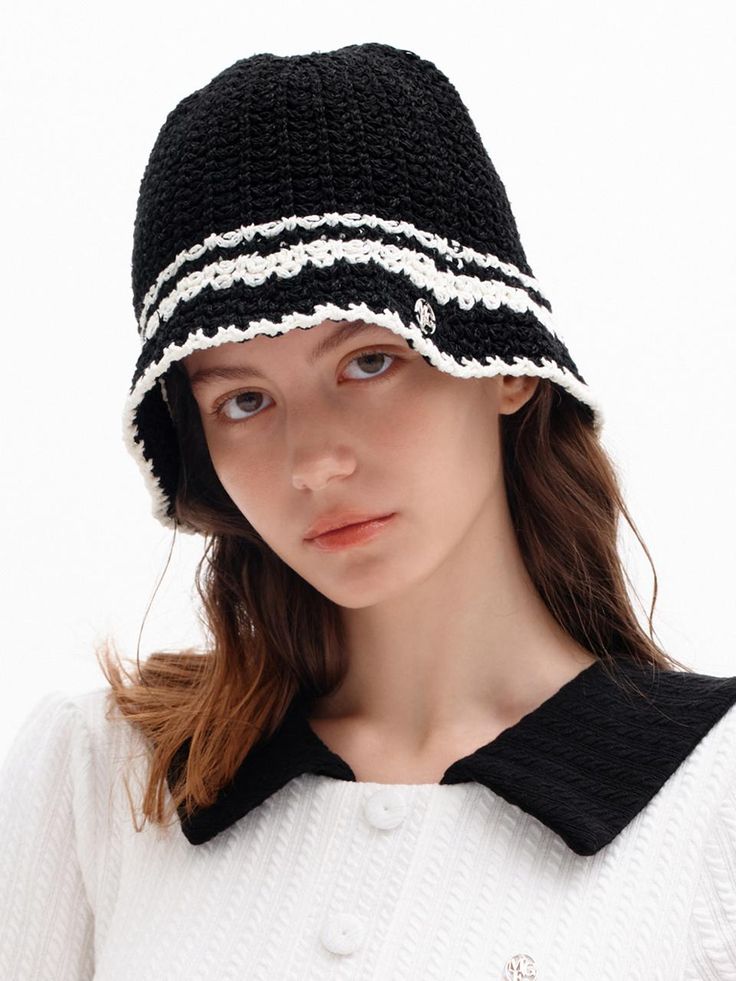 Composition : Cotton 82% Regenerated cellulose fiber 18%Country of Origin : KOREA Bucket Hat Black, Cellulose Fiber, Bucket Hat, Accessories Hats, Composition, Women Accessories, Hats, The Originals, Black