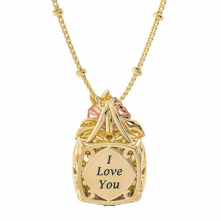 “I am so proud to call you my daughter…”This 18kt gold-plated design features a grand crystal.A glittering genuine diamond is set atop the center gem, nestled in a delicate rose gold-plated flower.As the perfect finishing touch, the back of the pendant is engraved with the words "I love you" – a beautiful reminder that she’ll wear close to her heart each and every day.It comes complete with a keepsake card featuring the touching sentiment "I am so proud to call you my daughter. I love you foreve Rose Gold 14k Birth Flower Jewelry, Yellow Gold Flower Pendant Keepsake Jewelry, Yellow Gold Flower Pendant Jewelry For Keepsake, Delicate Rose Gold Keepsake Jewelry, Luxury Rose Design Jewelry For Anniversary, White Gold Jewelry With Rose Design For Anniversary, White Gold Rose Design Jewelry For Anniversary, Personalized Rose Gold Jewelry For Mother's Day, Valentine's Day Rose Design Jewelry For Anniversary