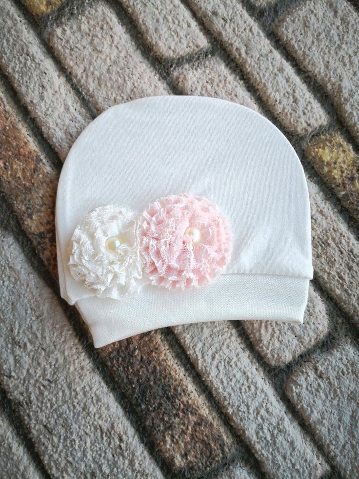 This item is available in primary color: pink, secondary color: beige. We designed and made beanie baby hats from newborn soft cotton fabric for new mom and babies maybe baby shower gift.    #babyheadband #babybeanie #newbornbabybeanie #infantbeanie  #newbornbabyhat #babyshowergift #babytiara #babygirlwrap #newmomgift  #newmomtiara #birthgiftformom #babyshowergift #newbabygift Adjustable Soft White Bonnet, Soft Adjustable White Bonnet, White Adjustable Beanie For Babies, Adjustable Soft White Beanie, Cute Soft White Hat, White Cotton Bonnet As A Gift, White Cotton Bonnet As Gift, White Beanie Bonnet, One Size Fits Most, Cute White Baptism Hat