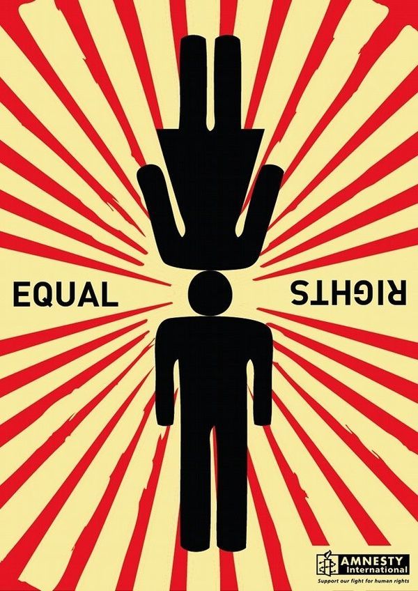 an image of a man with the words equal slohn on it