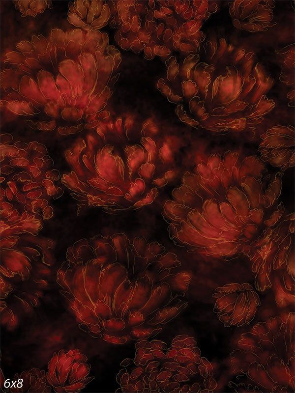 Midnight Red Floral Photography Backdrop - Midnight red floral photography backdrop with deep red flowers against a black background Moody Background, Faded Flowers, Red And Black Background, Midnight Red, Artistic Portraits, Cascading Flowers, Sequin Backdrop, Wood Backdrop, Witchy Wallpaper