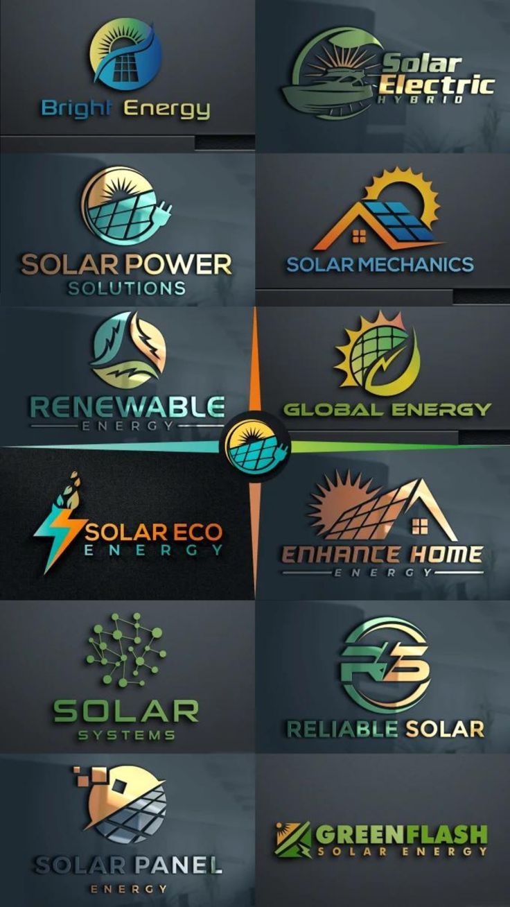 logo Solar Logo Design, Electrical Company Logo, Green Energy Logo, Electricity Logo, Electrician Logo, Energy Logo Design, Solar Logo, Solar Energy Design, Solar Energy For Home