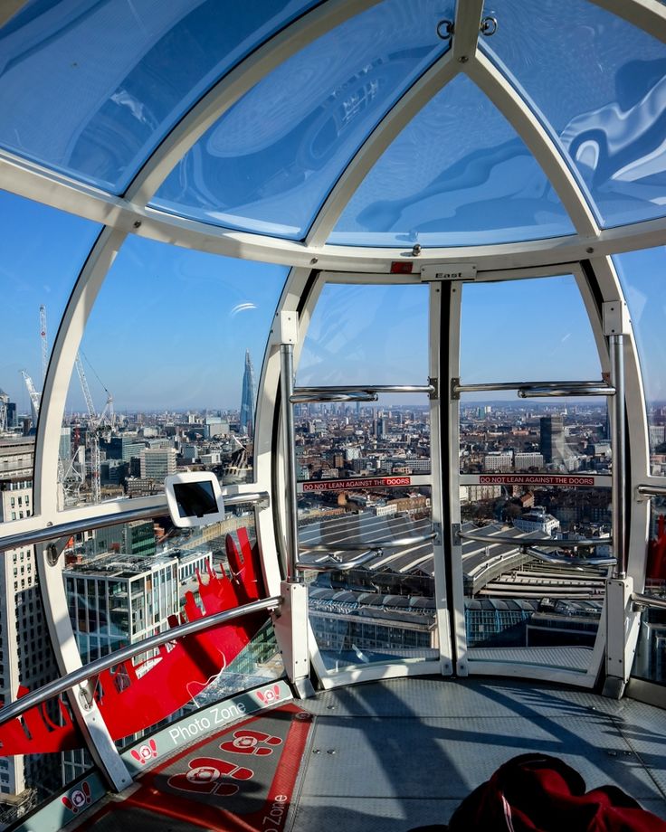 a view from the top of a building in london