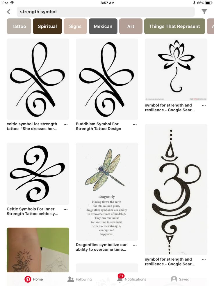 an image of some type of tattoo designs