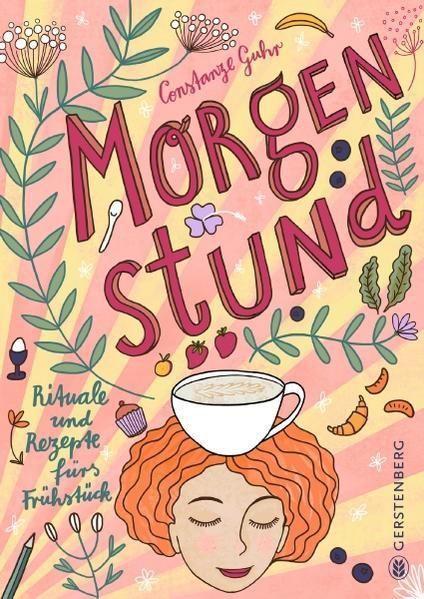 a book cover with an illustration of a woman's head and the words, morgen