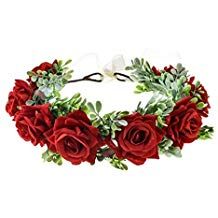 Garland Flower, Floral Crown Wedding, Rose Flower Crown, Wedding Hair Wreath, Rose Crown, Bridal Flower Crown, Hair Wreaths, Headband Wedding, Hair Wreath