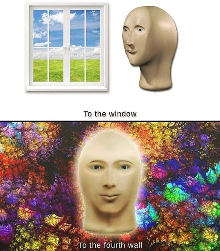 there is an image of a window and a head