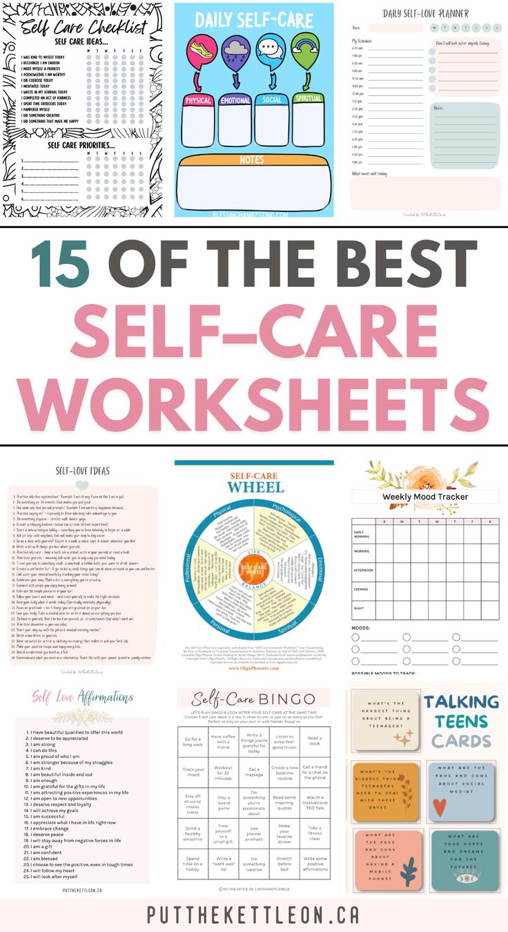 15 of the best self care wprksheets Self Help Ideas Activities, Journal Self Improvement, Daily Self Care Routine Checklist, Goodnotes Template Free Self Care, Fun Self Care Activities, Self Care Journal Page Ideas, Self Care Worksheets For Women, Self Care Therapy Activities, Self Help Worksheets Printables