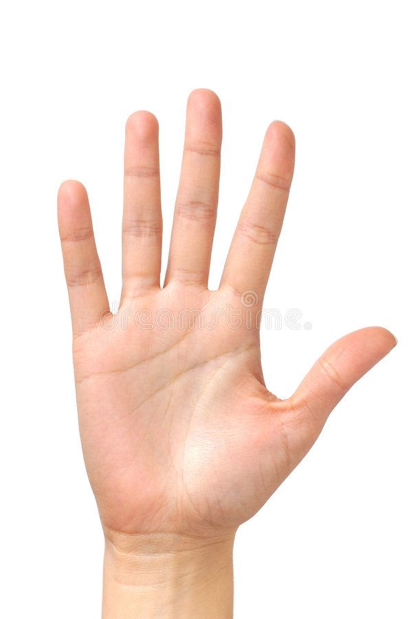 a person's hand is shown with the palm up