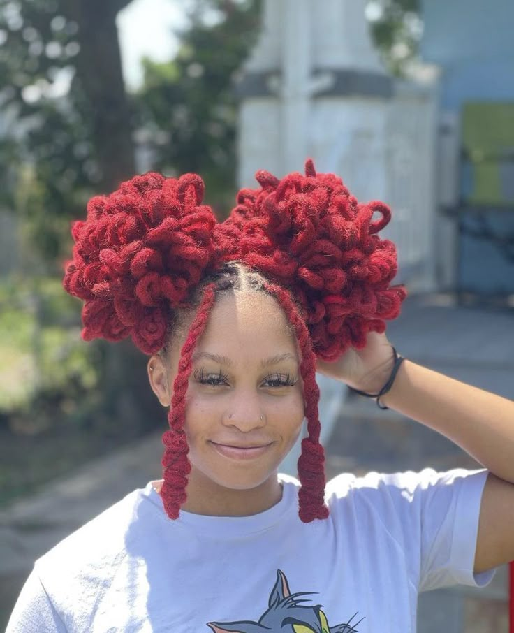 Rass Hairstyles, Dreads Styles For Women, Dread Styles, Beautiful Dreadlocks, Short Locs, Locs Styles, Short Locs Hairstyles, Loc Hairstyles, Faux Locs Hairstyles