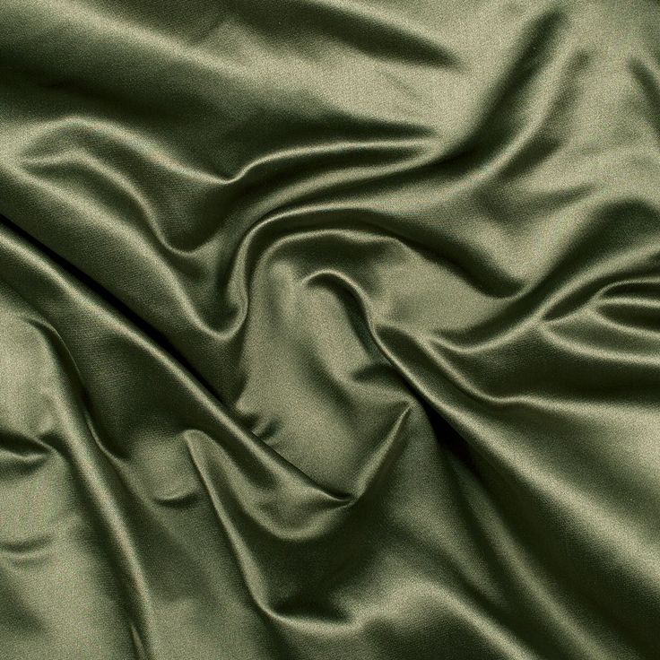 Moss Silk Duchesse Satin - Satin - Silk - Fashion Fabrics Emma Vanity, Emerald Sustrai, Green Academia, Evelyn Hugo, Yennefer Of Vengerberg, Dark Green Aesthetic, Slytherin Aesthetic, Duchess Satin, Club Color