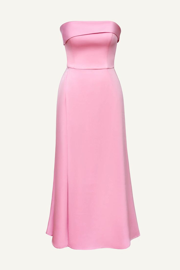 An elegant wrap dress in pink color in midi length. Its highlight is the lapel on the bodice which emphasizes the elegance of the shoulder and collarbone lines. The material of the skirt lets it flowing in motion, revealing graceful legs and emphasizing all the advantages of the bodyshape. Complete the outfit by wearing elegant sandals, contrasting gloves and a little bag . Elegant Wrap Dress, Let It Flow, Elegant Sandals, Wrap Midi Dress, Midi Length, Pink Color, Wrap Dress, Bodice, Gloves