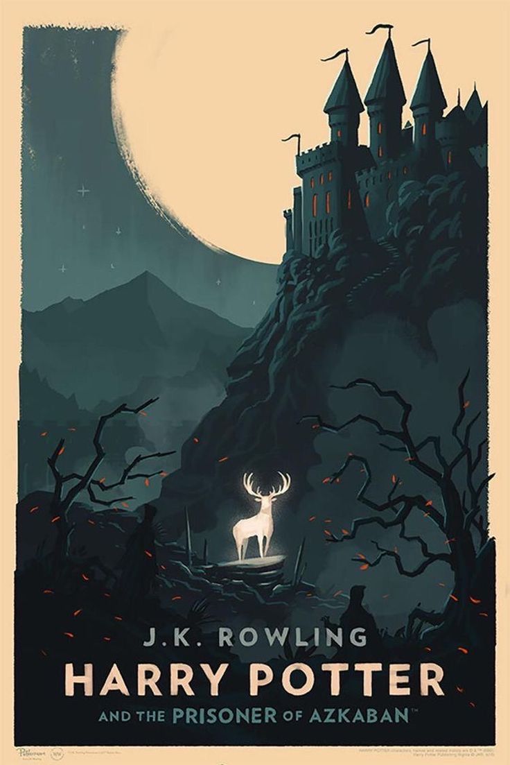 harry potter and the prisoner of azzaban poster by j k rowling, via flickon