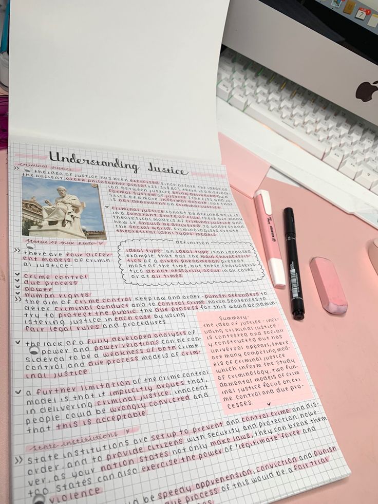 Pink aesthetic study law revision squared paper Aesthetic Notes Highlighter, Marketing Notes Aesthetic, Childcare Revision Notes, Aesthetic Studying Notes, Aesthetic School Work Layout, Aesthetic Notes Inspo Simple, Pink Notes Ideas, How To Do Aesthetic Notes, How To Make Your Notes Look Pretty