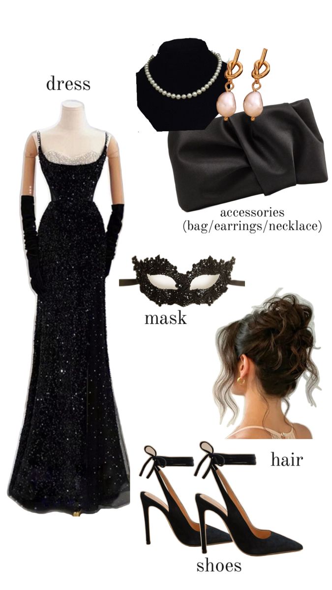 Black Masquerade Outfit, Masquerade Party Outfit Dresses, Mask Party Outfit, Masked Ball Outfit, Masquerade Ball Outfit, Masquerade Party Outfit, Masquerade Outfit Ideas, Masquerade Ball Outfits, Masquerade Ball Dresses