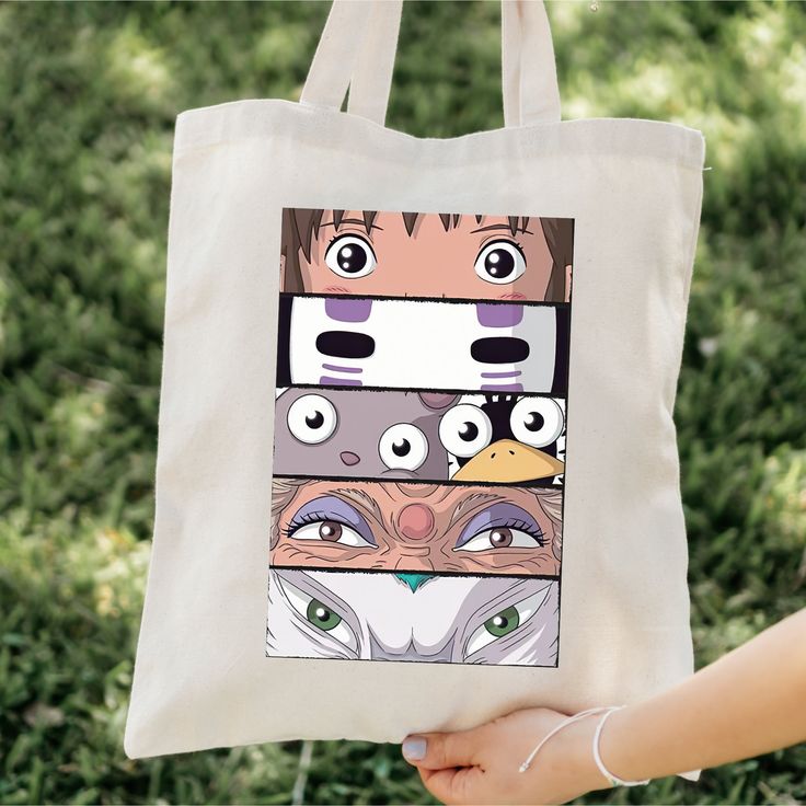 Our Spirited Away Inspired 100% cotton bag comes in one size - 15" x 16"- perfect for everyday wear. While the canvas material will show off your designs in great colors, it's durable and will last for years. The bag features 20" handles (made from the same canvas), making it easy to carry even with a week's worth of shopping in Ghibli inspired style! .: 100% cotton canvas .: Heavy fabric (12 oz/yd² (406.9 g/m .: Sewn-in label Casual White Cotton Bag, School Cotton Tote Shoulder Bag, Cotton Tote Shoulder Bag For School, White Crochet Cotton Shoulder Bag, White Cotton Crochet Shoulder Bag, Trendy Cotton Canvas Shoulder Bag, Casual Multicolor Cotton Canvas Bag, Casual Multicolor Cotton Bags, Beige Cotton School Bags