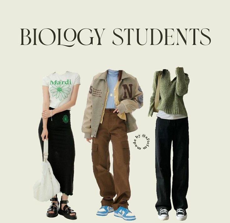 Scientists Aesthetic Outfit, Stem Major Aesthetic Outfits, Science Student Aesthetic Outfit, Science Clothes Aesthetic, Science Major Outfits, Science Academia Outfits, Biology Aesthetic Outfit, Biology Student Aesthetic Outfit, Biology Major Aesthetic Outfits