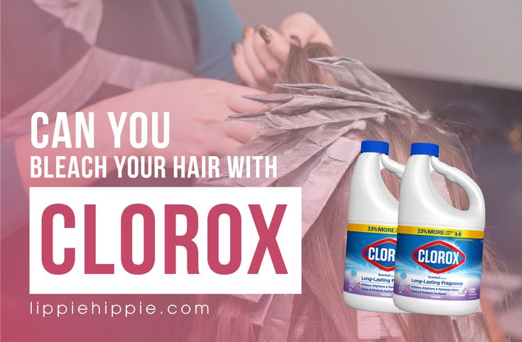 Can You Bleach Your Hair With Clorox? Diy Hair Bleach, Bleach Wash Hair, Bleaching Hair At Home, Clairol Hair, Bleach Hair, Clorox Bleach, Bleaching Your Hair, Bleach Dye, Hydrogen Peroxide