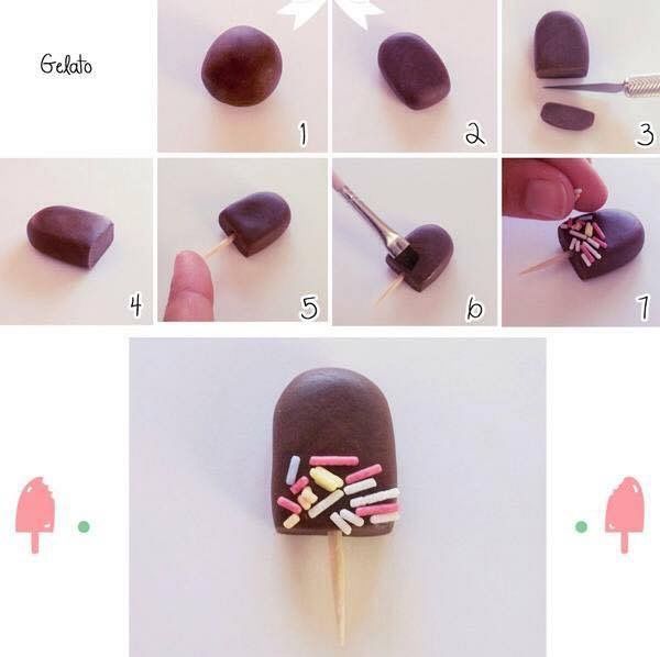 how to make an ice cream lollypop with chocolate and marshmallows