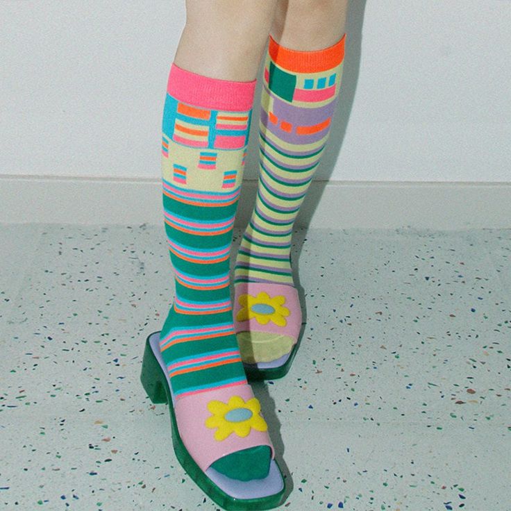 Material:?Cotton; Polyester 
Size:?One Size 
SKU:?SO20957 Texture Socks, Orange Socks, Calf Socks, Colorful Socks, Sock Shop, Knee High Socks, Cotton Socks, Pink Stripes, Candy Colors