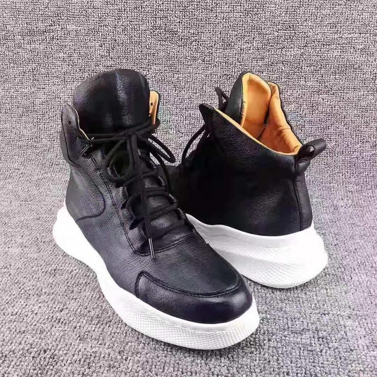 Modern Custom Sneakers With Stitched Sole And Round Toe, High-top Sneakers With Abzorb Midsole For Streetwear, Streetwear High-top Sneakers With Abzorb Midsole, High-top Platform Sneakers With Textured Sole, Leather High-top Sneakers With Abzorb Midsole For Streetwear, Custom High-top Sneakers With Textured Sole, Modern High-top Sneakers With Branded Insole, Urban High-top Sneakers With Abzorb Midsole, Urban High-top Custom Sneakers With Textured Sole