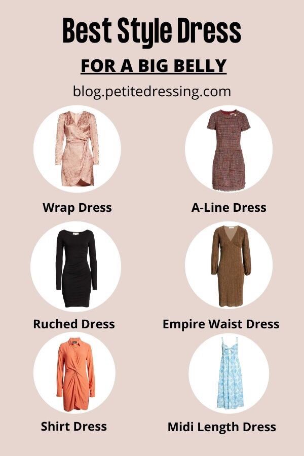 What Style Dress is Best for a Big Belly Flattering Dress Styles, Apple Body Shape Fashion, Apple Body Shape Outfits, Apple Body Type, Apple Shape Outfits, Dresses For Apple Shape, Apple Body Shapes, Belly Pooch, Skater Style Dress