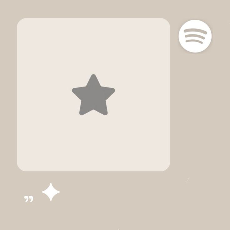 an image of a star on the side of a computer screen with music play button