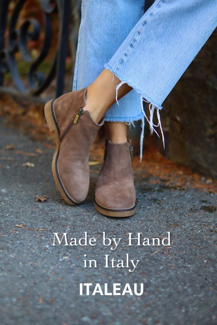 Made in Italy, Made to Last. ☑️ Waterproof ☑️ Stain Resistant ☑️ 20+ Color Options ☑️ Italian Leather ☑️ Sustainably Made ☑️ Every pair gives Italian Leather, Bootie, Color Options, Ankle Boot, Stain, In Italy, Italy, Women Shoes, Boots