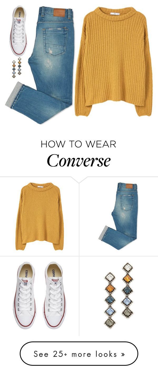 How To Wear Converse, Hipster Outfits, Outfits With Converse, Fitness Wear, Casual Work Outfits, Mom Outfits, Polyvore Outfits, Fall Winter Outfits, Outfits Casuales