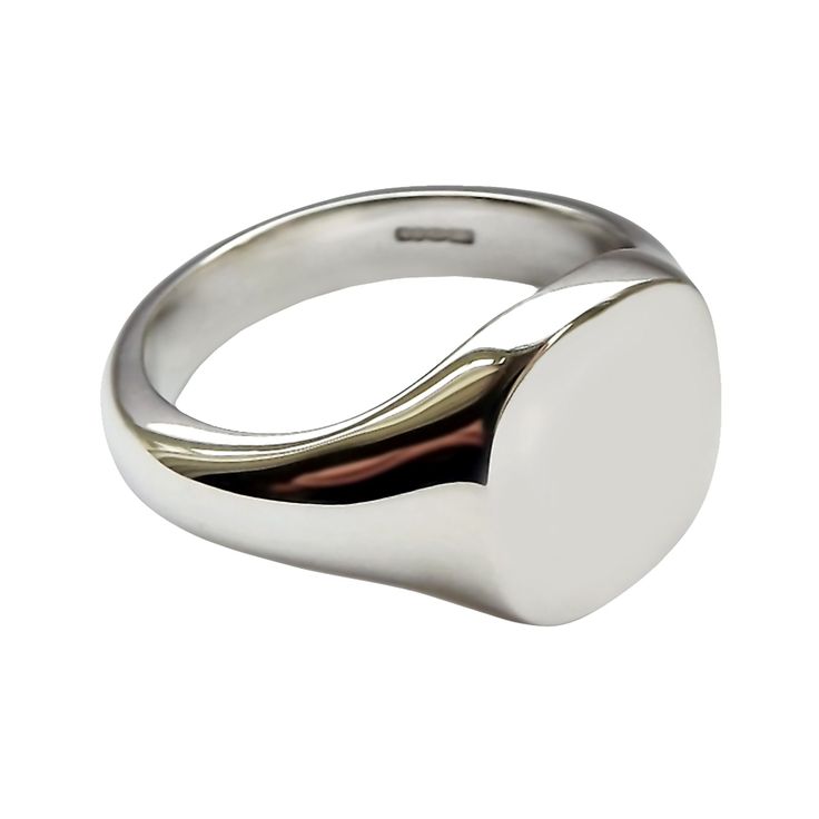 925 Sterling Silver Men's Chunky Cushion  Signet Ring. Bespoke, Hand Finished to order from a Stamping. Fully U.K. Hallmarked.  Head Size: 14x13mm Stamping Weight: 15.1g ( varies with finger size ) Depth: 2.9mm Antique Engagement Ring, Signet Rings, Silver Signet Ring, Mens Silver Rings, Sterling Silver Mens, Sea Glass Jewelry, Men's Rings, Silver Man, Silver Diamonds