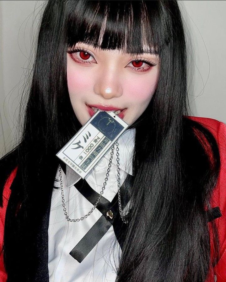 Yumeko And Kirari, Yumeko Cosplay, Kakegurui Cosplay, Jabami Yumeko, Cosplay Idea, Cosplay Inspiration, Body Types Women, Anime Makeup, Cosplay Pictures