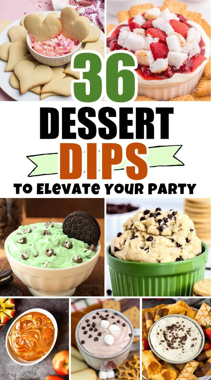 dessert dips to elevat your party